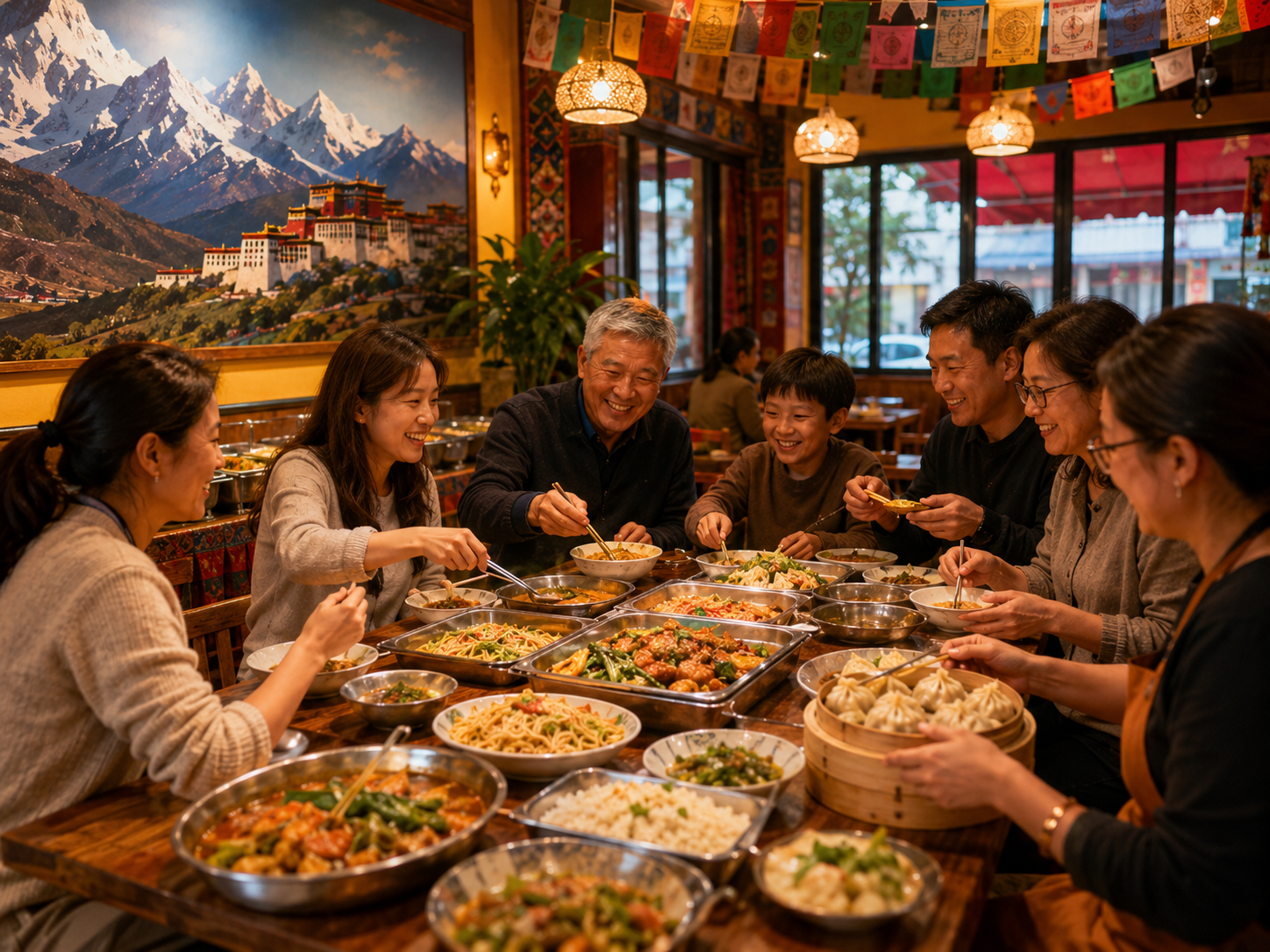 Buffet pour groupes et événements