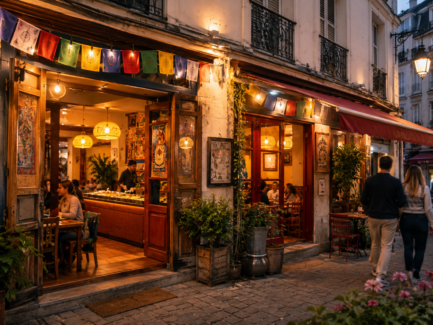 Façade du restaurant AMA Buffet à Angers