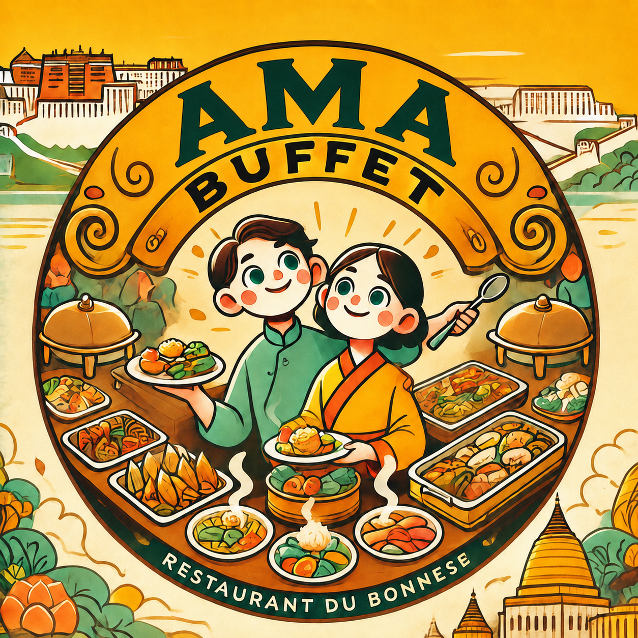 Logo AMA Buffet